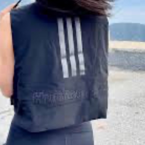 RARE Celeb Adidas x Pharrell Williams Humanrace MyShelter Reversible VEST ONLY - Picture 5 of 12